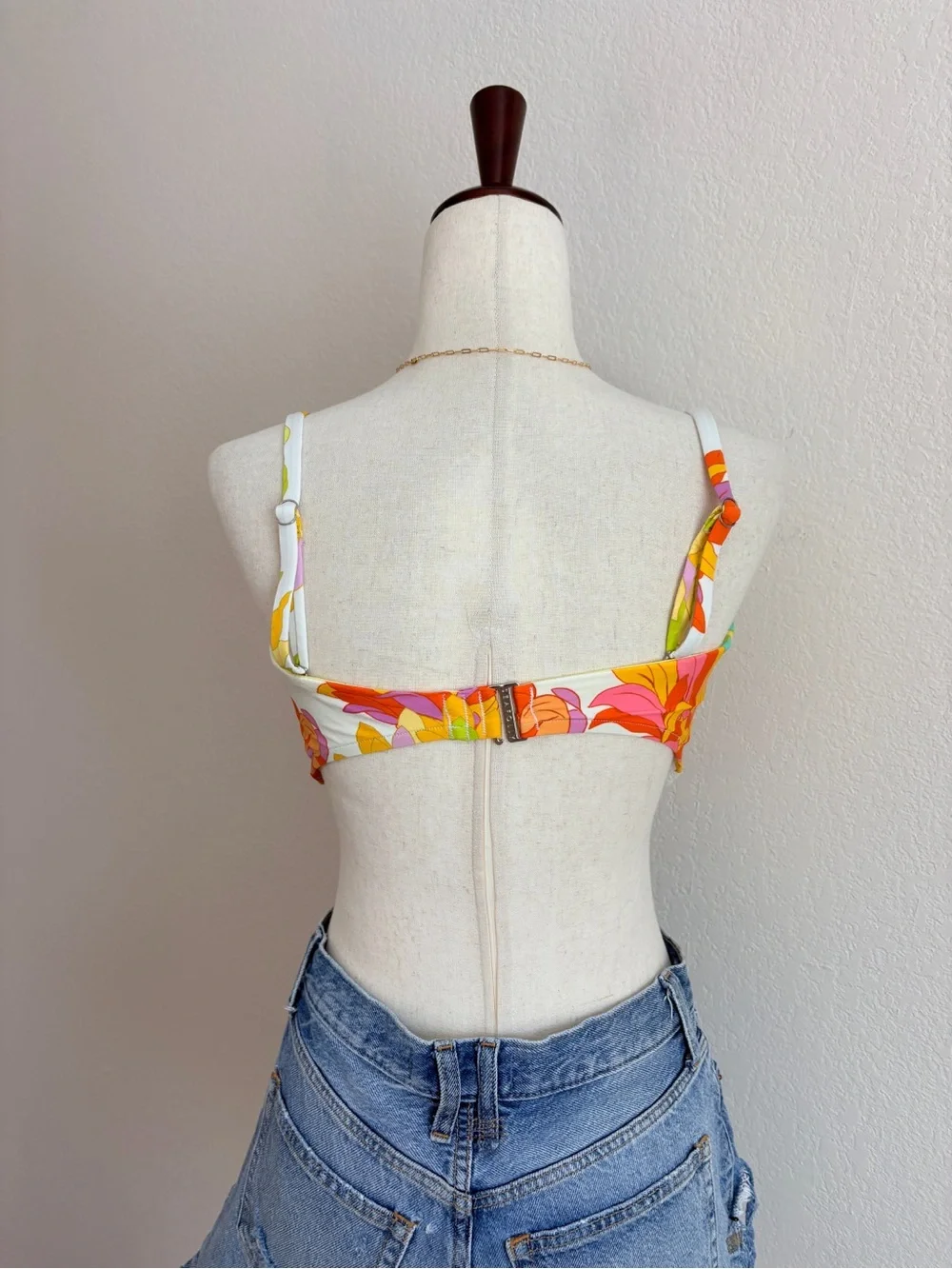 Seafolly Palm Springs Floral Bandeau Bikini